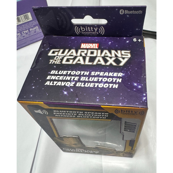 Groot Guardians of the Galaxy Mini Speaker Bitty Boomers New in Box Marvel - Picture 3 of 6